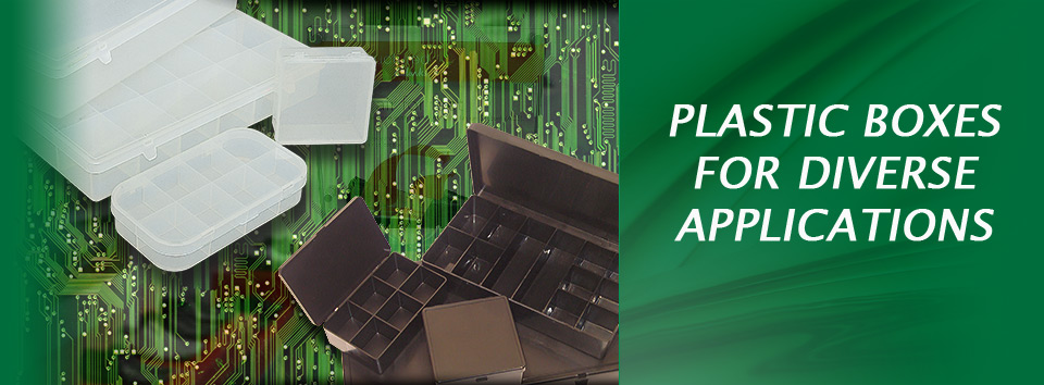 Plastic boxes for Diverse Applications